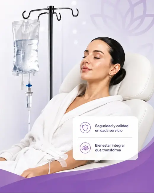 Terapia intravenosa personalizada en Clínica SELAH