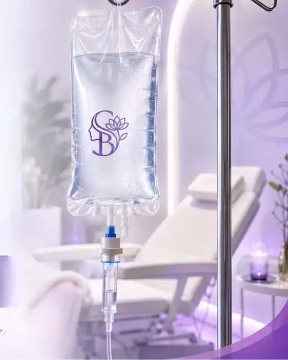 Suero intravenoso para terapia de sueroterapia